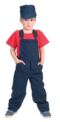 Latzhose BIB Dunkelblau Kinder Hose - Größe: 140