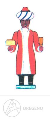 Bastelsatz Rauchmann Mohr H=ca 20 cm NEU Erzgebirge Bastelset Selbstbausatz