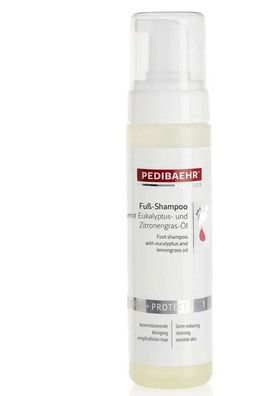Pedibaehr - pedibaehr - Fuß-Shampoo mit Eukalyptus- und Zitronengrasöl, 200 ml