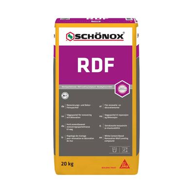SCHÖNOX® RDF Renovierungs- und Dekor-Feinspachtel 20 kg