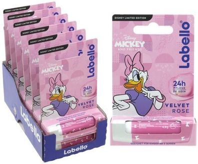 Labello Lippenpflegestift Velvet Rose Daisy Duck 4,8 gr