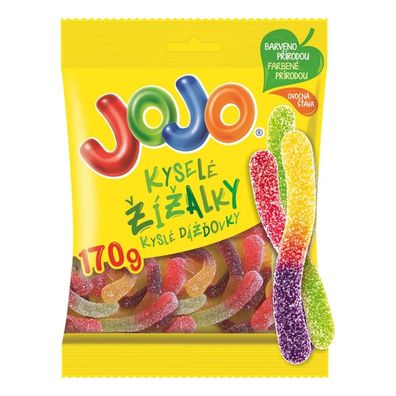 JOJO Saure Regenwürmer 170 g