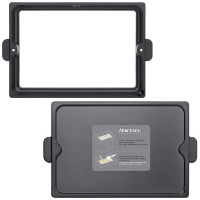 ELEGOO Metallharztank fér Saturn 3D Drucker mit Folie, Deckel, Inbus