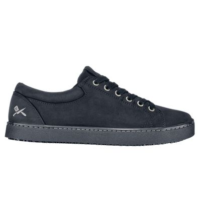 Shoes for Crews Finn Herren Arbeitsschuhe Leder schwarz rutschhemmend Gr. 43