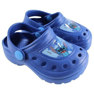 Lilo & Stitch Kinder Clogs Sandale mit Fersenriemen und rutschfester Sohle für