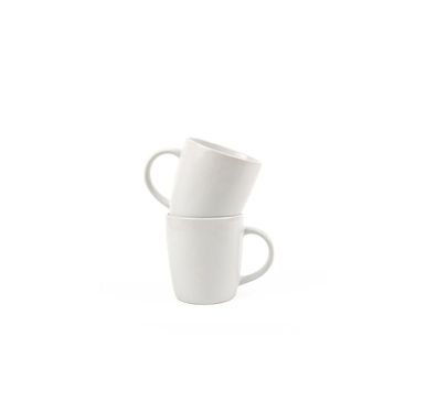 Kaffeebecher-Set 2-teilig - hochwertiger Steingut, 300?ml, robust & pflegeleicht