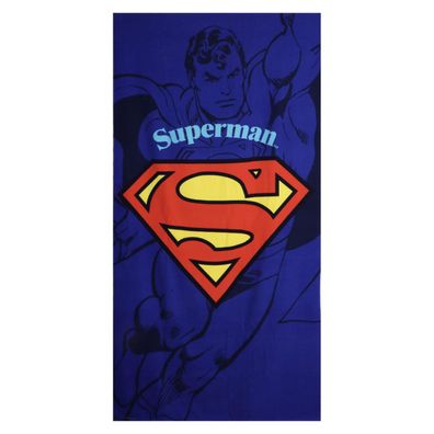 Superman Polyester Strandtuch 90 × 180 cm 250 gsm pflegeleicht