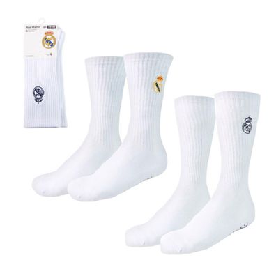 Real Madrid Sockenpack 2 Paar Herren Baumwollsocken Alltag Freizeit