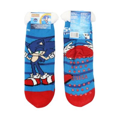 Sonic 1-Paar Sherpa Kinder Socke mit ABS Sohle warm und weich