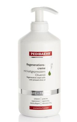 Pedibaehr (Baehr) Regenerationscreme mit kaltgepresstem Olivenöl - 500 ml