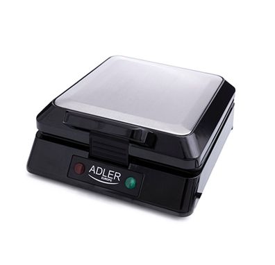 Adler AD 3036 Waffeleisen 1500W, 4 Waffeln - Antihaft & Cool-Touch
