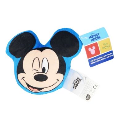 Disney Mickey Mouse Mini Kissen 15 cm 3D Motivkissen für Bett Sofa Kinderzimmer