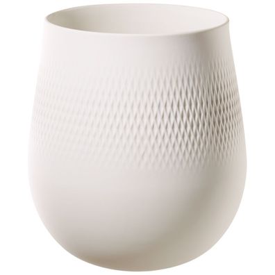 Villeroy & Boch – Manufacture Collier blanc Vase Carré groß 208 mm, 5500 ml –