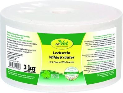 Leckstein Wilde Kräuter 3 kg