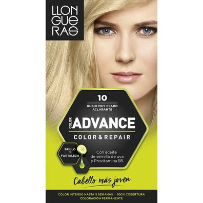 Llongueras Color Advance Hair Colour 10 Sehr Hellblonde