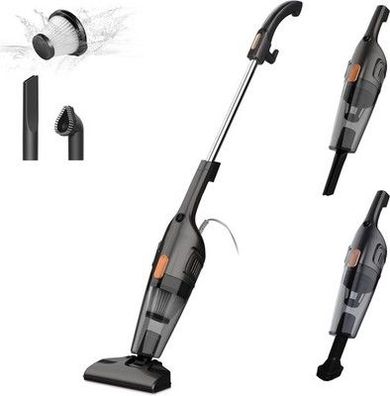 Stielstaubsauger Handstaubsauger 1.2L beutellos HEPA 2-in-1