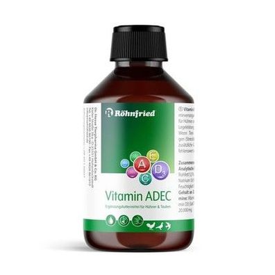 100ml Vitaminkonzentrat ADEC Futterergänzungsmittel Hühner Tauben Geflügel