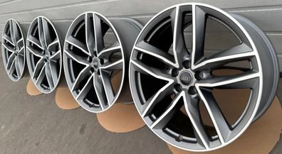4x Original Audi Q7 SQ7 4M 21 Zoll Alufelgen S Line 4M0601025 9,5JX21 ET31 NEU