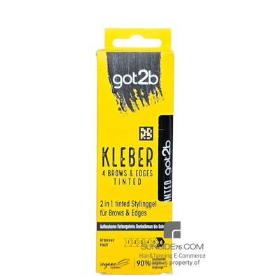 Schwarzkopf Got2b/Kleber 4 Brows&Edges Tinted "Dunkelbraun bis Schwarz" 16ml