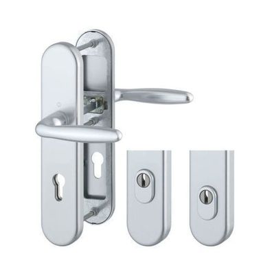 HOPPE Schutzbeschlag Verona PZ Türgriff Schutzgarnitur Türklinke Langschild