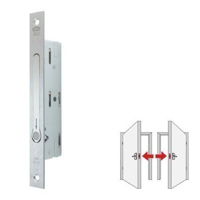 1899 BKS Falztreibriegelschloss kantig Niro Schloss