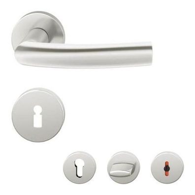 FSB 1107 Rosettengarnitur Alu natur Türbeschlag Türklinke