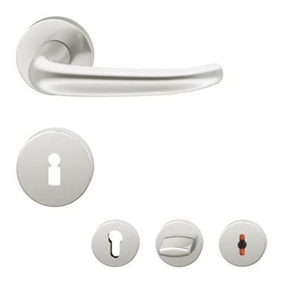 FSB 1023 Rosettengarnitur Alu natur Türbeschlag Türgriff