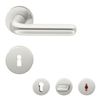 1147 FSB Rosettengarnitur Alu F1 Türbeschlag Türgriff Türklinke