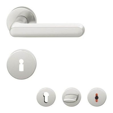 FSB 1246 Rosettengarnitur Alu F1 Türbeschlag Türklinke Türgriff