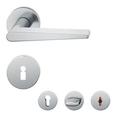 FSB 1005 runde Rosettengarnitur Edelstahl matt Türklinke Türgriff