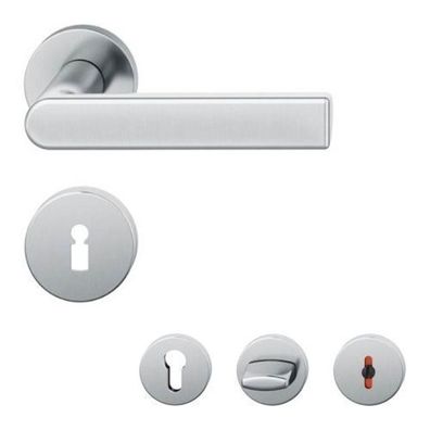 FSB 1244 Rosettengarnitur Edelstahl matt Türbeschlag Türklinke