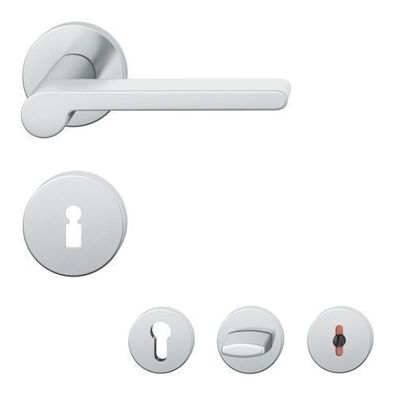 FSB 1021 Rosettengarnitur Edelstahl matt Türbeschlag Türgriff