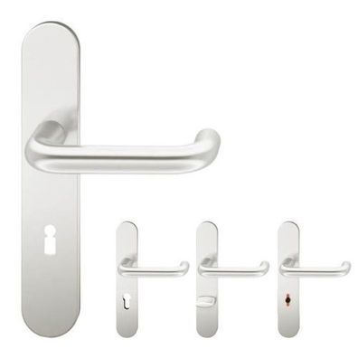 FSB 1070 Langschildgarnituren Alu natur Türbeschlag Türgriff