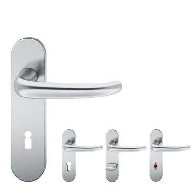 FSB 1023 Kurzschildgarnitur Edelstahl matt Türgriff Türdrücker