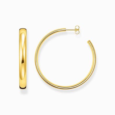 Thomas Sabo - CR641-413-39 - Creolen - Damen - 925er Silber 18K gelbvergoldet