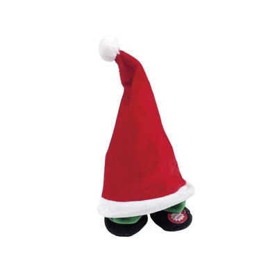 Weihnachtsmütze, rockend und gehend