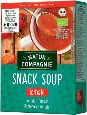 3x Natur Compagnie Snack Soup Tomate 3x20g