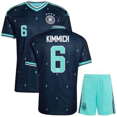 DFB Deutschland Fußball Trikot WM 2026 Auswärtstrikot Set für Kinder Kimmich 6