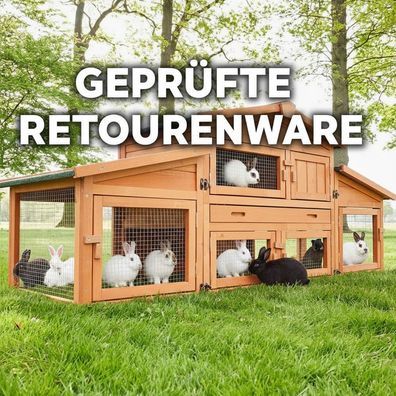 Kaninchenstall Hasenstall Meerschweinchenstall Königstall 037