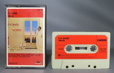 MC Kassette F.R. David - Words - Polydor 2 3134 153 Stereo von 1982
