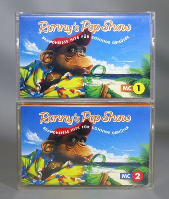 2x MC Kassette Ronny´s Popo-Show Volume 23 MC1 und MC2 SONY Columbia von 1994