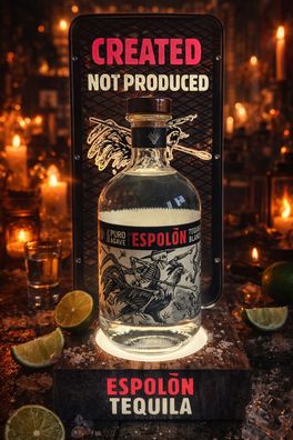 Espolòn Tequila Glorifier Display / Flaschenpräsenter beleuchtet – ca. 40 cm ho