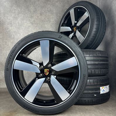Sommerräder Macan Electric EV 22" Original Sport Felgen 4 Turbo 95C044660F