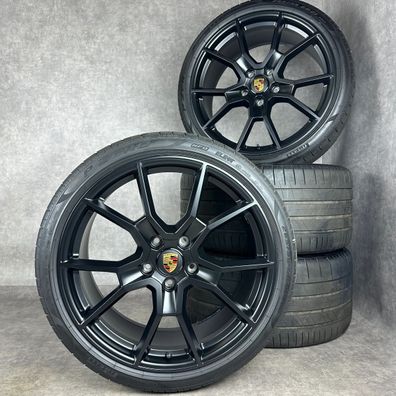 Sommerräder Porsche Taycan J1-2 21" Original RS SPYDER Felgen TURBO S 9J1073660M