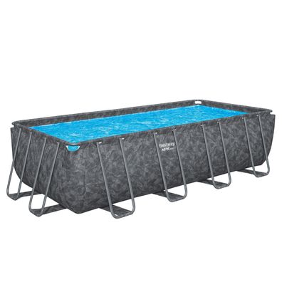 APX365™ Winterfester Solo Pool ohne Zubehör 549 x 274 x 132 cm, Marmor-Optik (Dunk