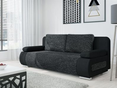 Sofa Emma Couch Schlafsofa Bettkasten Polstersofa Bettfunktion Schlafcouch M24