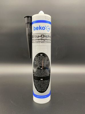 beko Bitu-Dicht 1K Bitumendichtmasse 310ml schwarz Dachtdicht Bitumenkleber