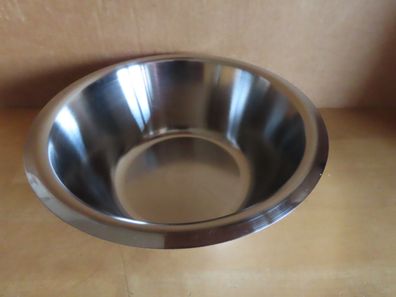 Schale Schüssel silbern Metall ca. 18,7 cm Ø und 6,8 cm H