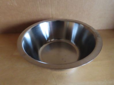 Schale Schüssel silbern Metall ca. 16 cm Ø und 6 cm H