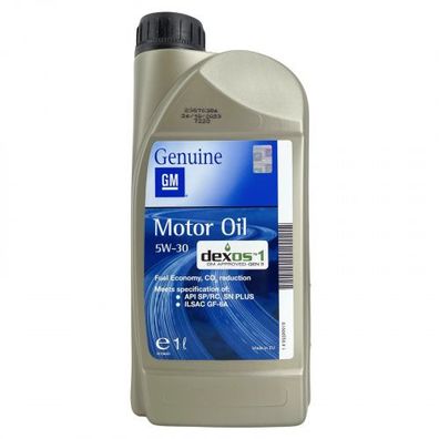 GM Dexos 1 GEN 3 5W-30 1 Liter
